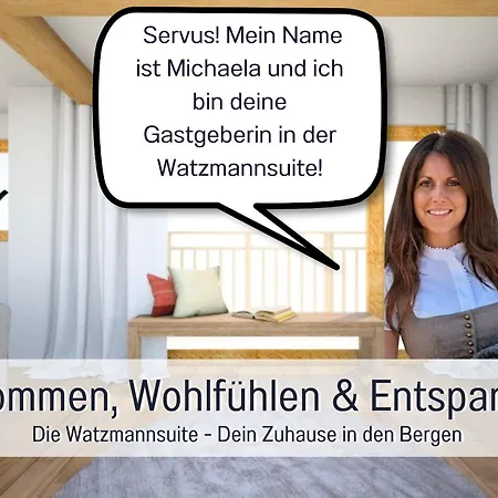Watzmannsuite - Familienfreundliche In Historischer Mit Kamin, Infrarotsauna, Balkon, Garten, Nur 10 Gehminuten Ins Zentrum Von Berchtesgaden *