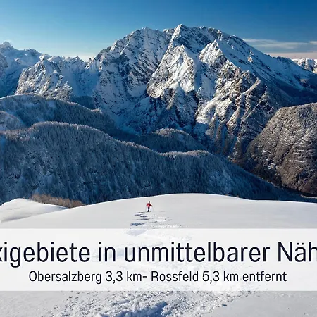 Daire Watzmannsuite - Familienfreundliche In Historischer Mit Kamin, Infrarotsauna, Balkon, Garten, Nur 10 Gehminuten Ins Zentrum Von Berchtesgaden