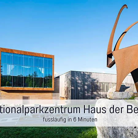 Watzmannsuite - Familienfreundliche In Historischer Mit Kamin, Infrarotsauna, Balkon, Garten, Nur 10 Gehminuten Ins Zentrum Von Berchtesgaden Lejlighed Bischofswiesen