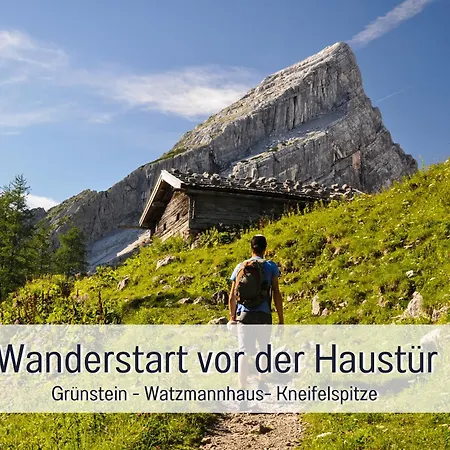 Watzmannsuite - Familienfreundliche In Historischer Mit Kamin, Infrarotsauna, Balkon, Garten, Nur 10 Gehminuten Ins Zentrum Von Berchtesgaden Daire