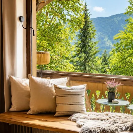 Daire Watzmannsuite - Familienfreundliche In Historischer Mit Kamin, Infrarotsauna, Balkon, Garten, Nur 10 Gehminuten Ins Zentrum Von Berchtesgaden Bischofswiesen